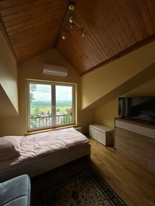 Apartament Bena Ze Zjawiskowym Tarasem Widokowym Chełmno Kültér fotó