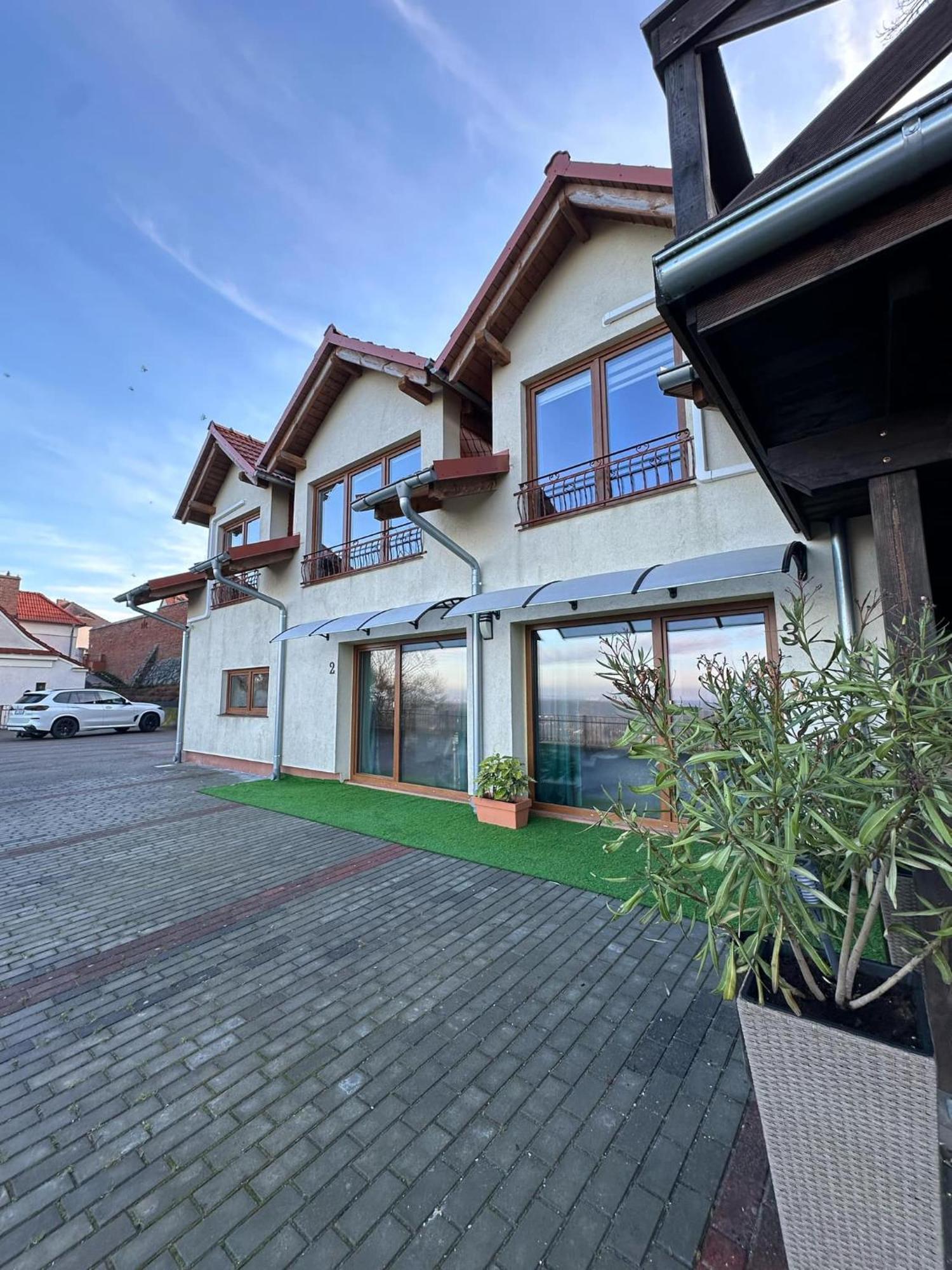 Apartament Bena Ze Zjawiskowym Tarasem Widokowym Chełmno Kültér fotó